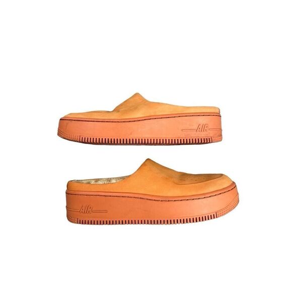 Nike Air Force 1 Lover XX Slip on Shoes Cinder Orange Womens Size 8.5 Mules - Picture 2 of 14